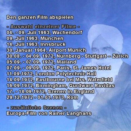 Kirpal Singh in Europe DVD
